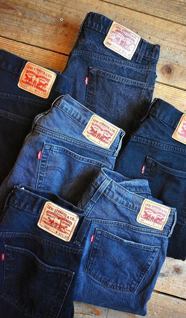 【Levi's® Black Jeans】 リーバイス®ブラックジーンズ入荷~@古着屋カチカチ