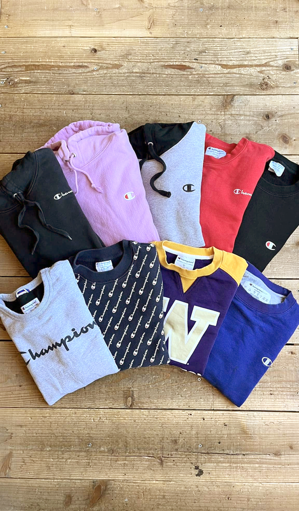 【Champion チャンピオン】 目玉ロゴ入りのスウェット&パーカー入荷～@古着屋カチカチ