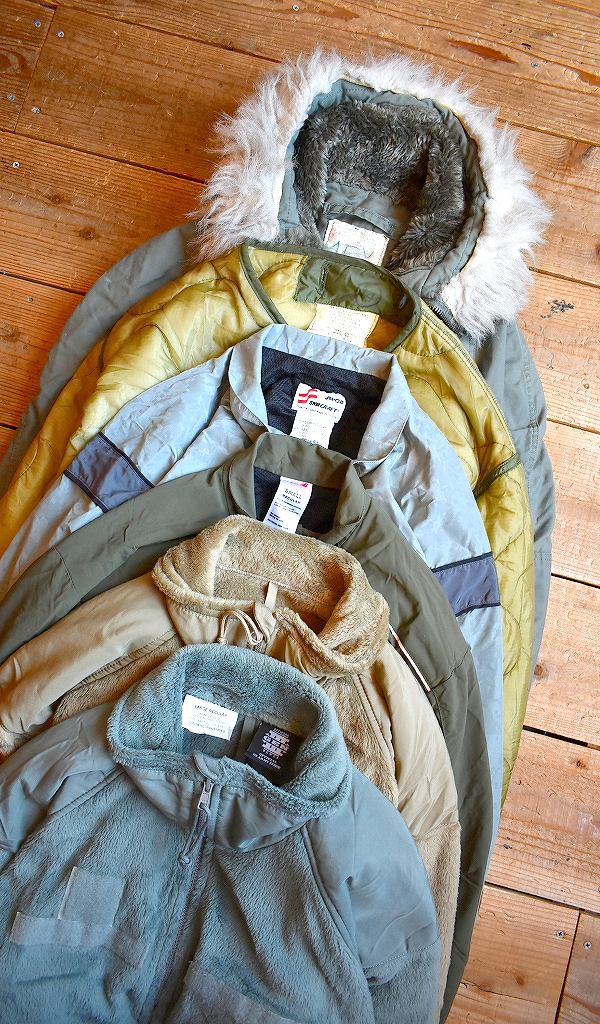 【US Surplus 米軍放出品】 実物ミリタリージャケット入荷しましたぁ～　@古着屋カチカチ