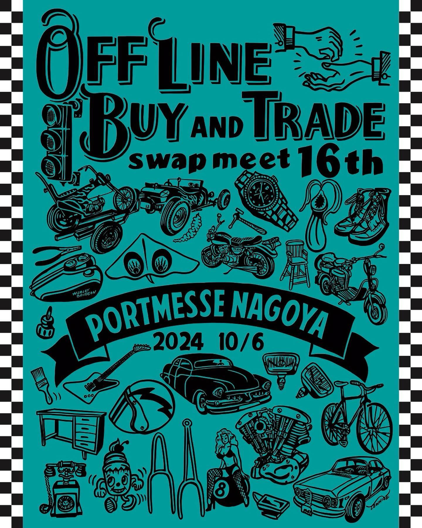 2024/10/6(日) ◇◆出店情報◆◇ OFF LINE BUY AND TRADE 16th