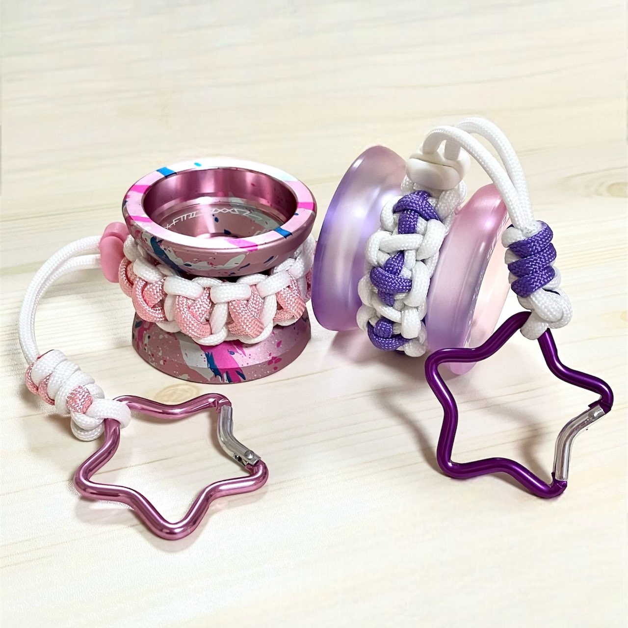 ホワイトの蓄光パラコード‎🤍