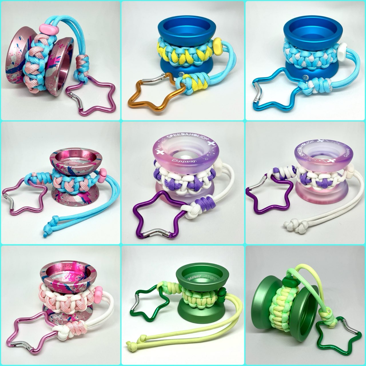 本日7月13日(土)21:00 光る💡ヨーヨーホルダー9点販売‼️