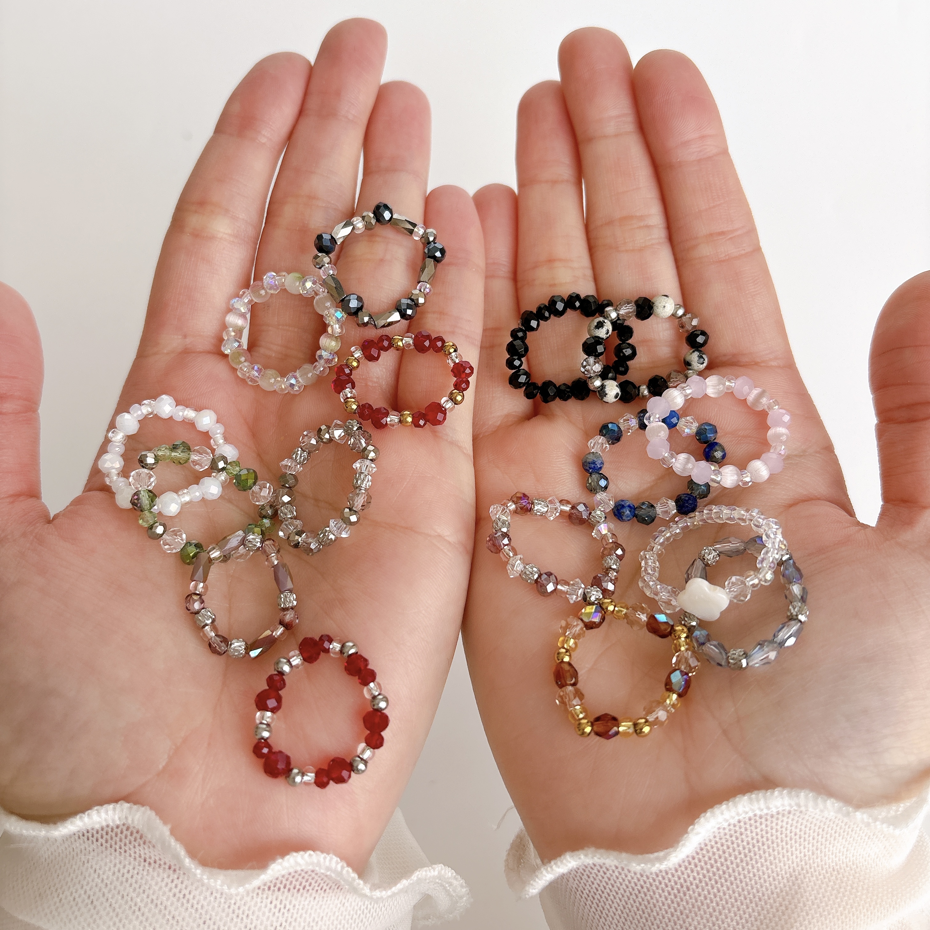 -ビーズリングのサイズ-