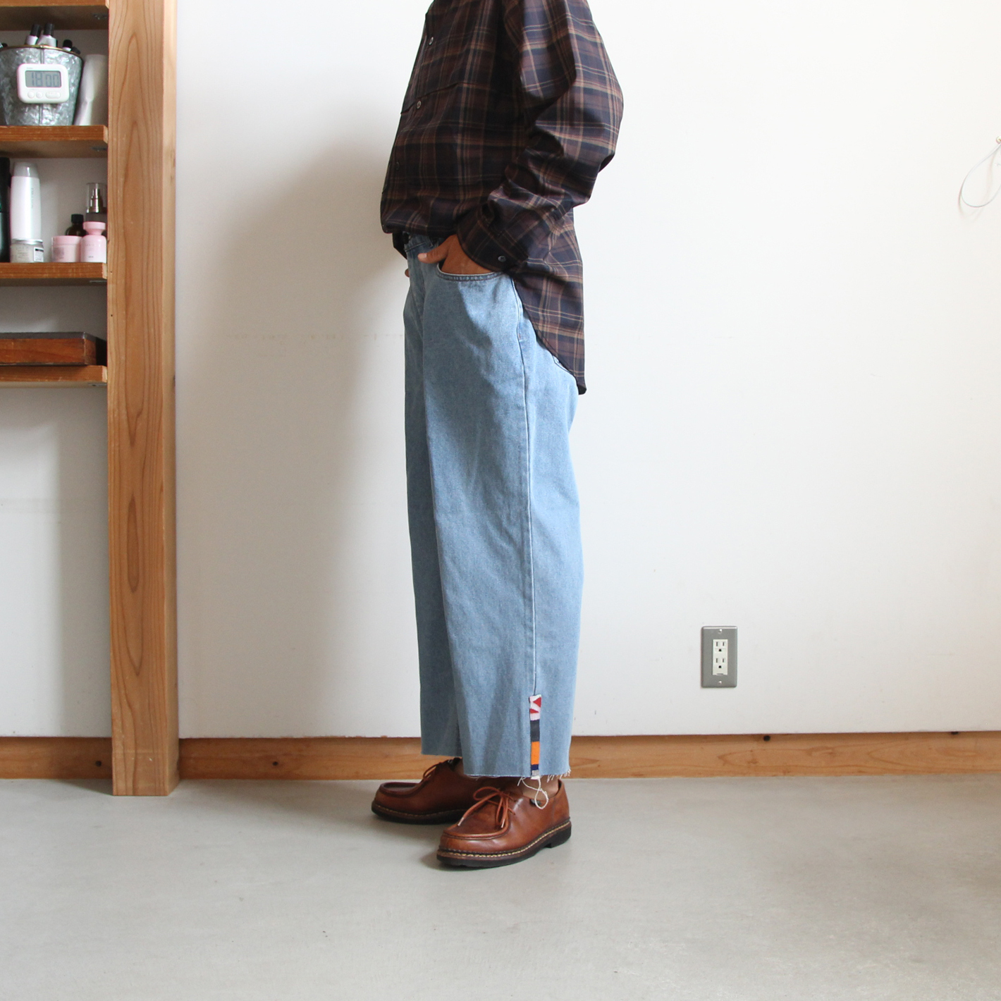 CATTA/カッタ guatemala line remake denim (blue)