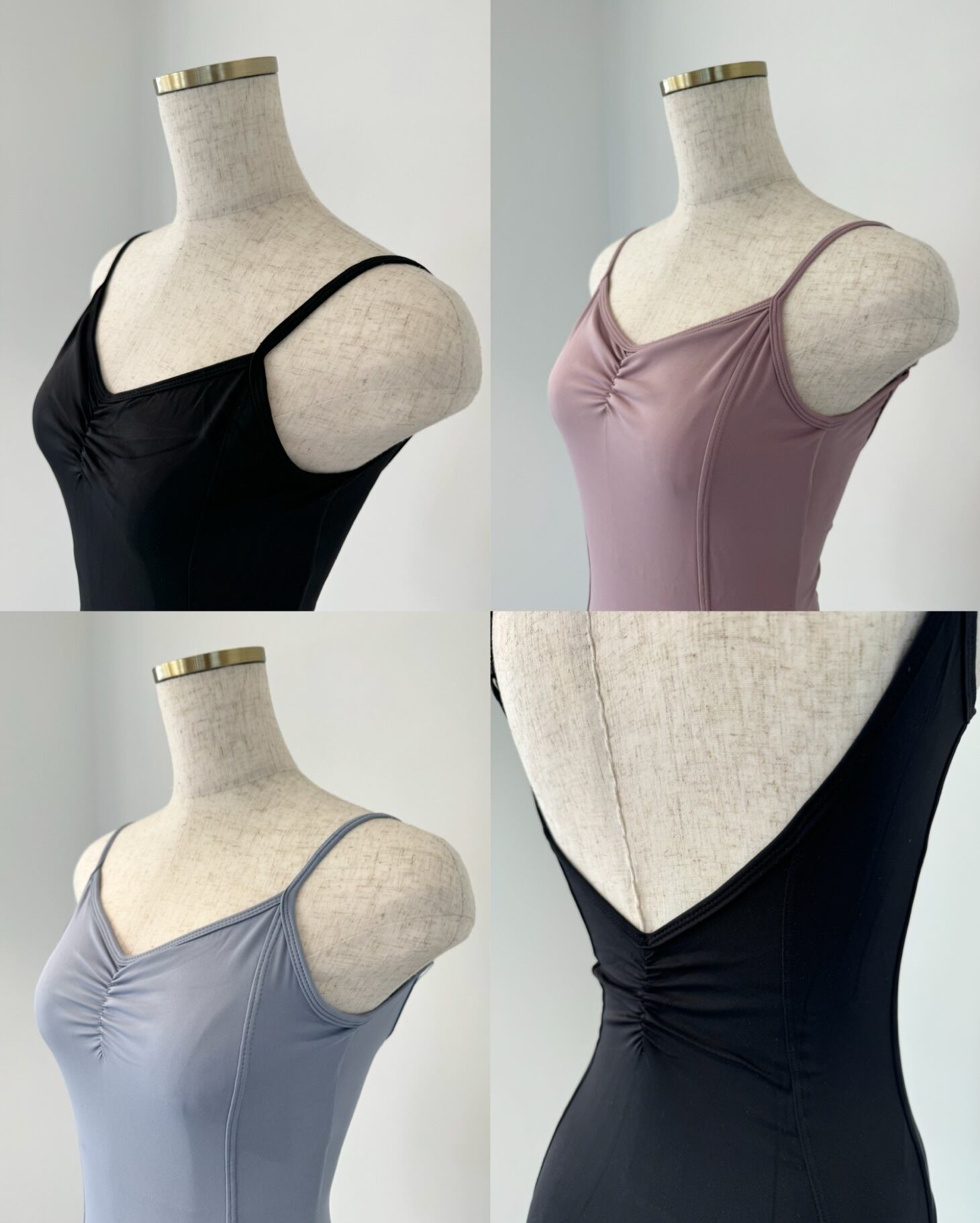 春に向けて🌸キャミソールレオタードという選択🩵