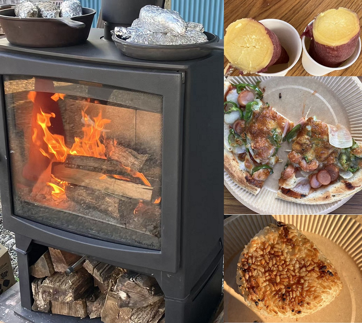 薪ストーブとクリスマスとYSCC⚽️平野選手に推していただいた酵素の話♪