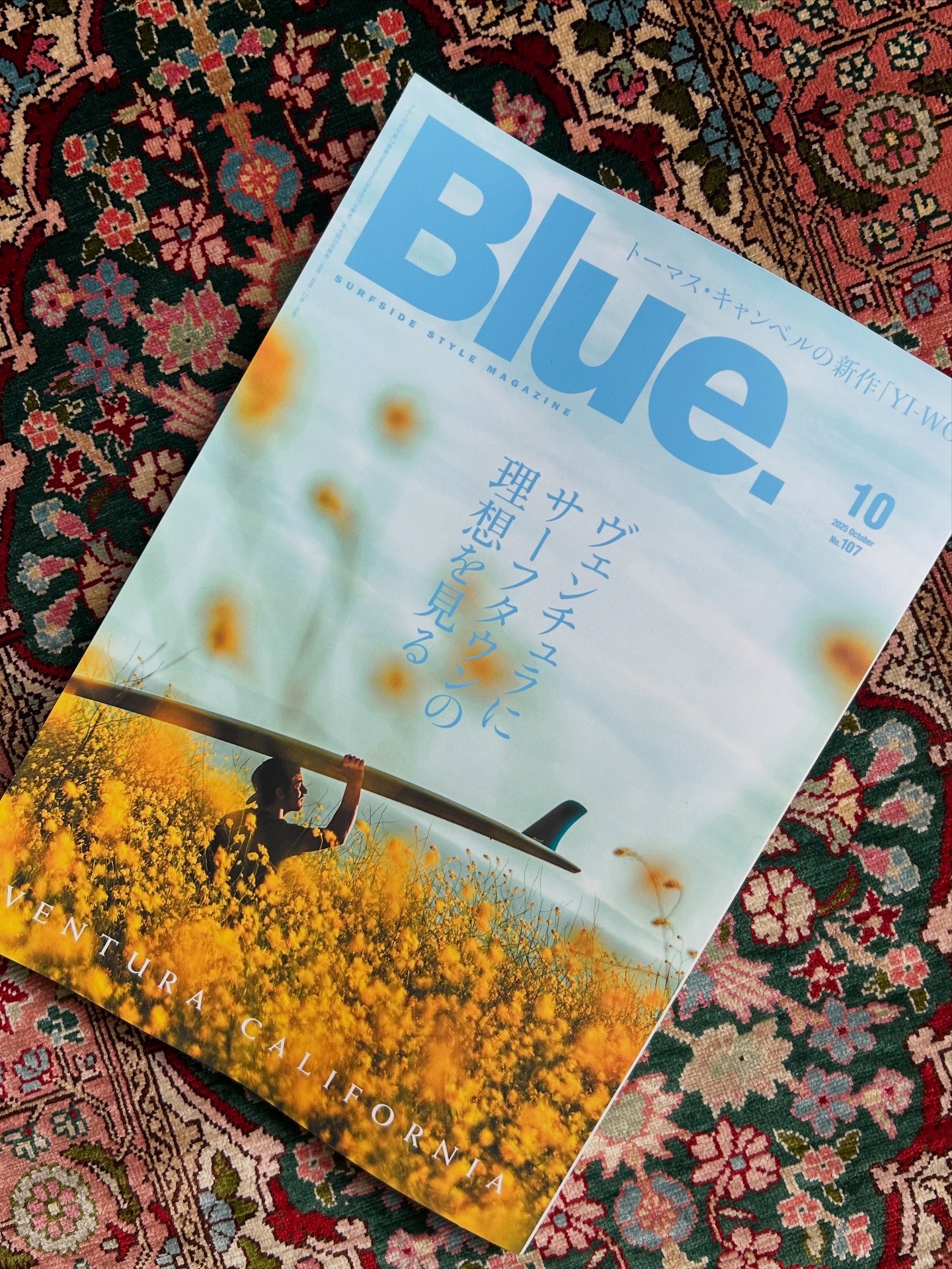 【MEDIA掲載情報】雑誌「Blue.」でNAMIHADAが紹介されました！