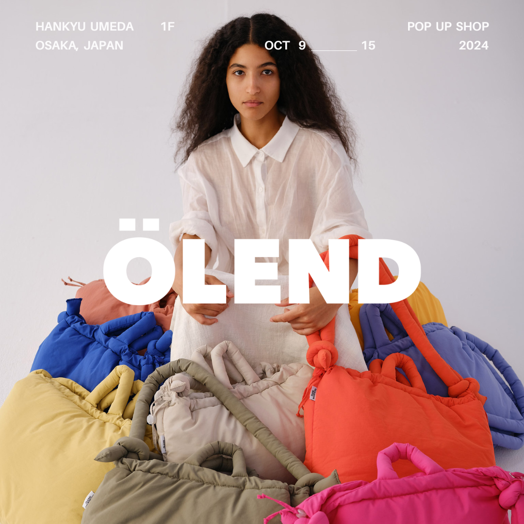 ≪大阪≫ ÖLEND公式ポップアップショップ開催のお知らせ