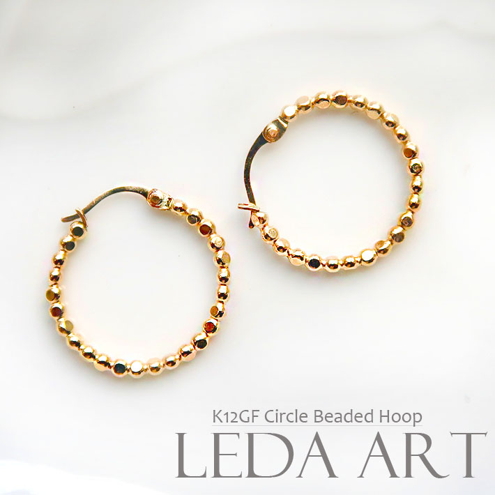 LEDA ARTの石を使わないピアス達のご紹介