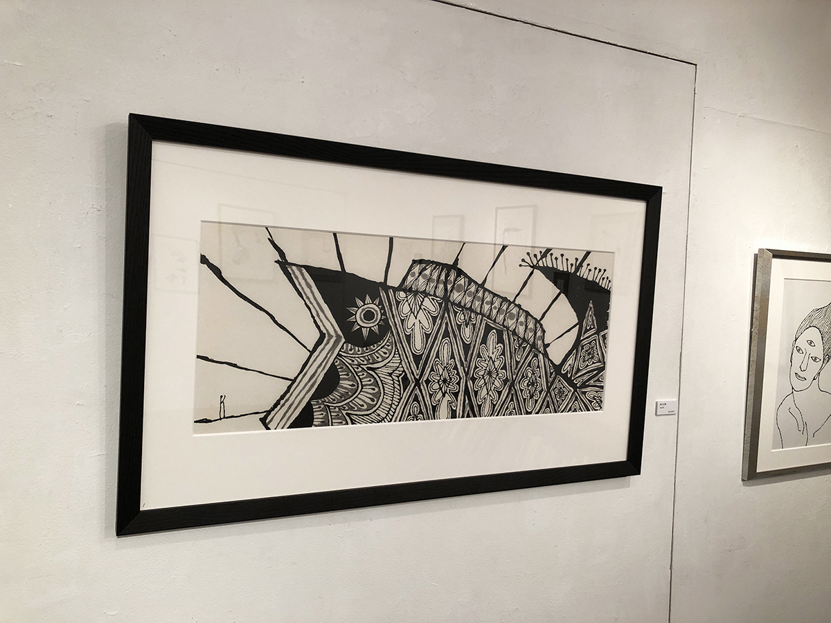 2025年10月　墨絵世界