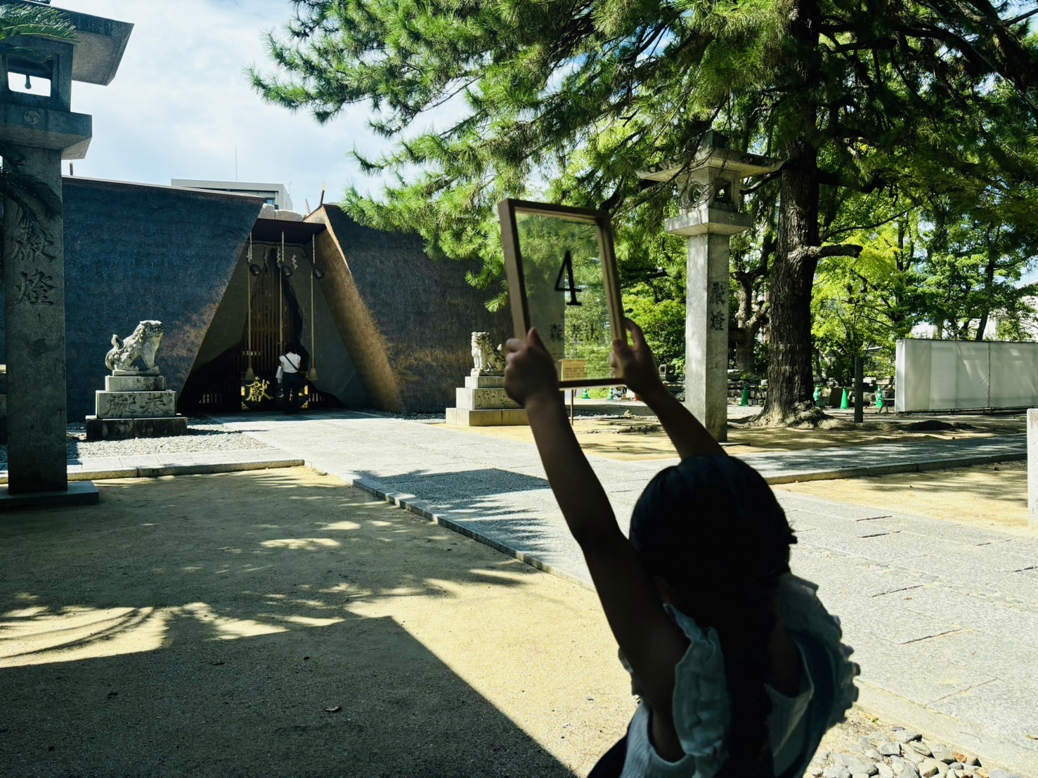鳥飼八幡宮。