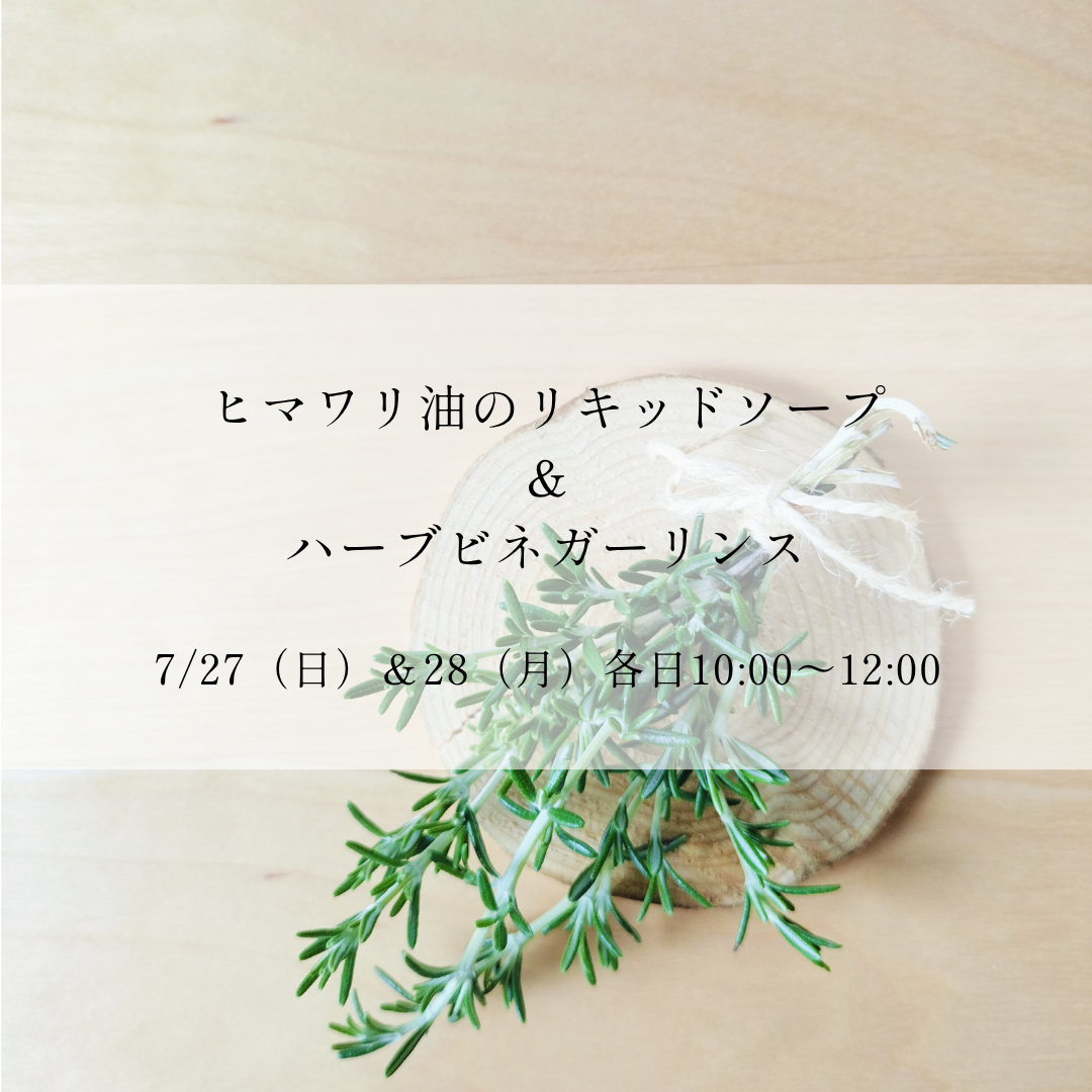 野草を楽しむ会「７月夏の植物」