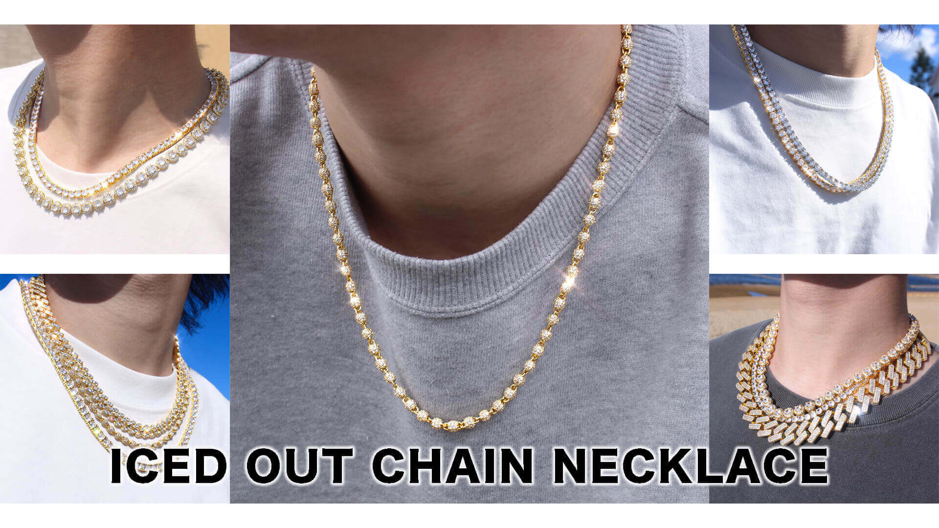 Iced Out Chain Neclace　N-10