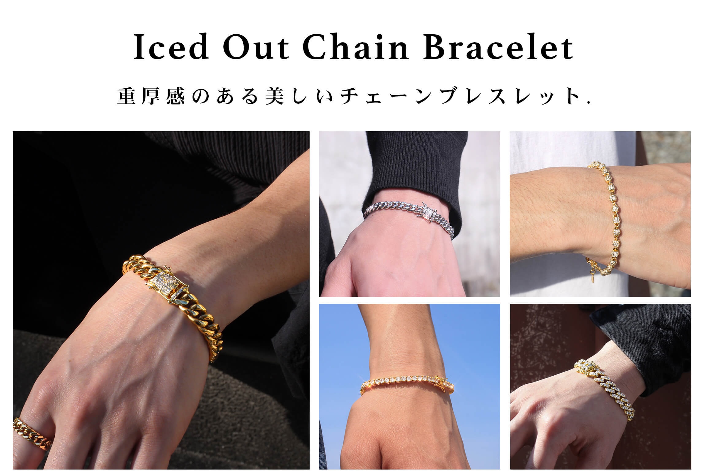 1本で魅せるMALIAREの存在感抜群ブレスレット✨　B-9