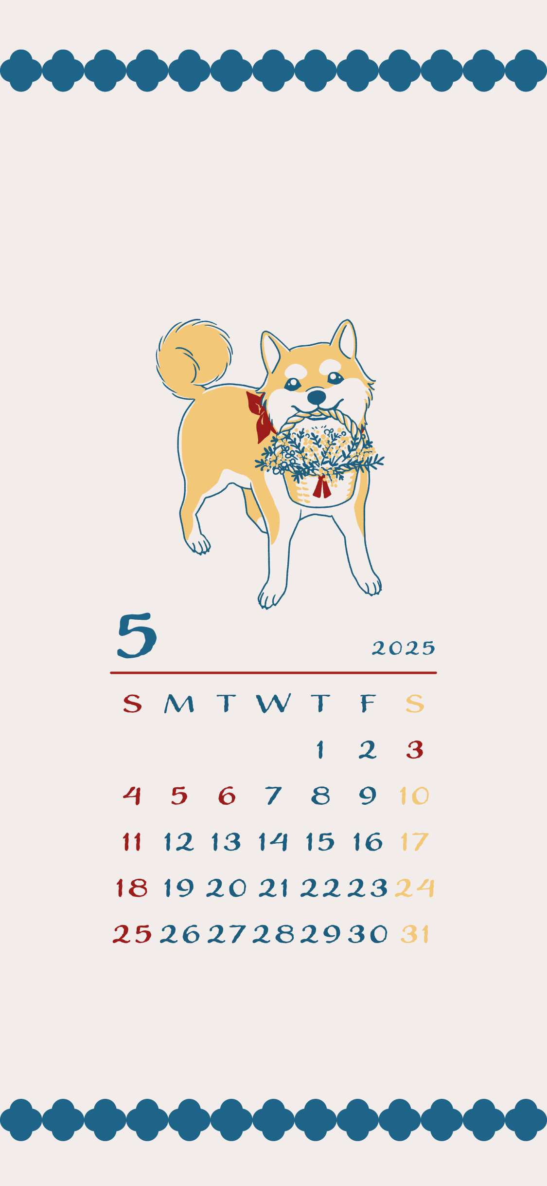 【無料配布】5月のオリジナル壁紙🎁✨