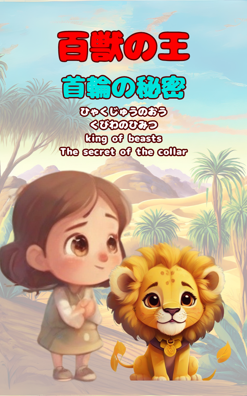 Kindle電子書籍　絵本　百獣の王　首輪の秘密