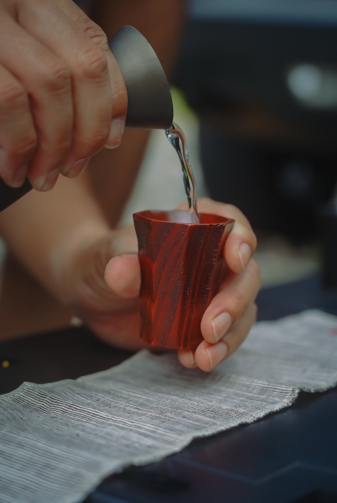 【 箕輪漆行 】 " 酒器 "