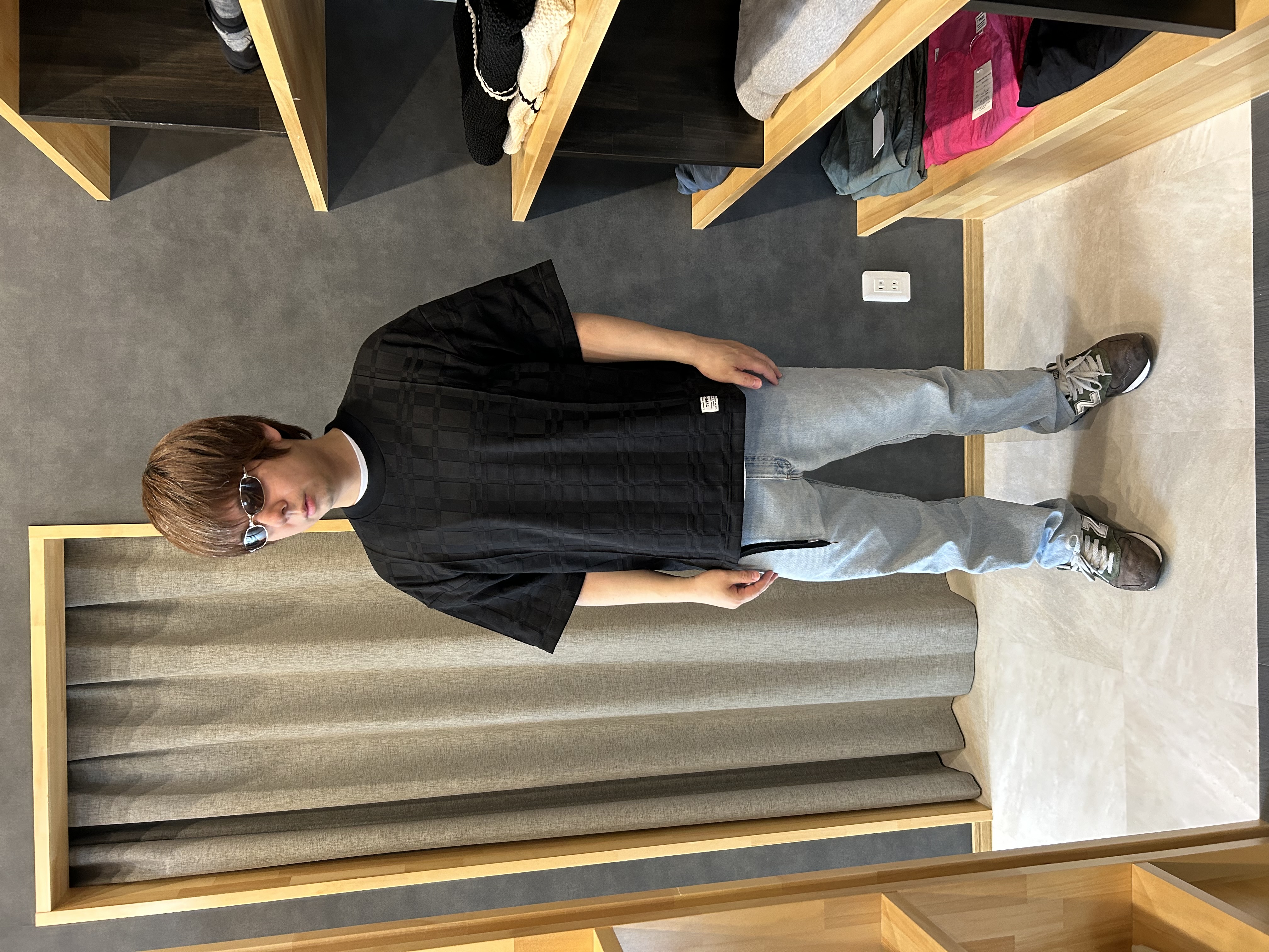 エレファブのブロックデザインのTシャツです👕