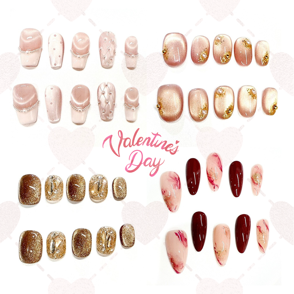 バレンタイン特集|甘すぎない、大人のためのネイルチップ