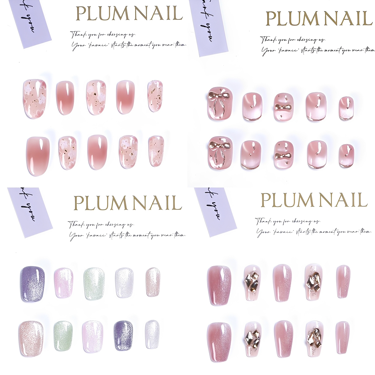 【PLUM新作】春ネイル2026|大人可愛いネイルチップの新作が登場