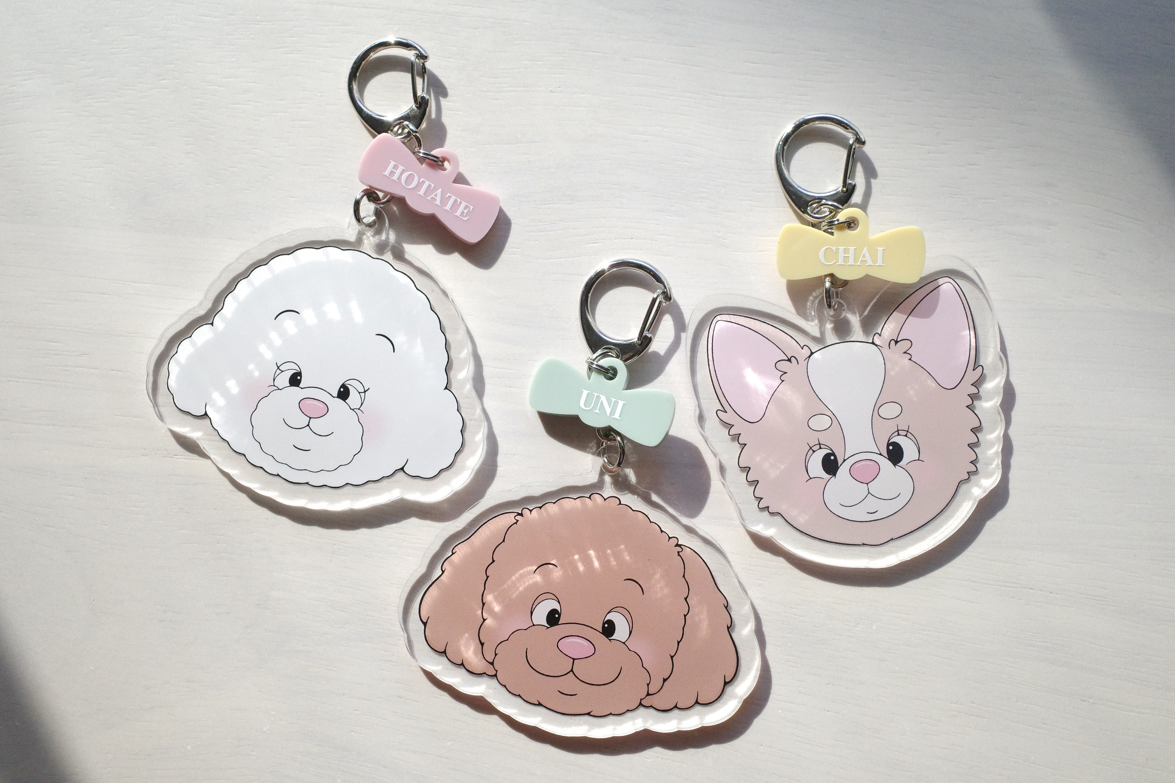 【うちの子キャラクタービッグアクリルキーホルダー】オーダー商品