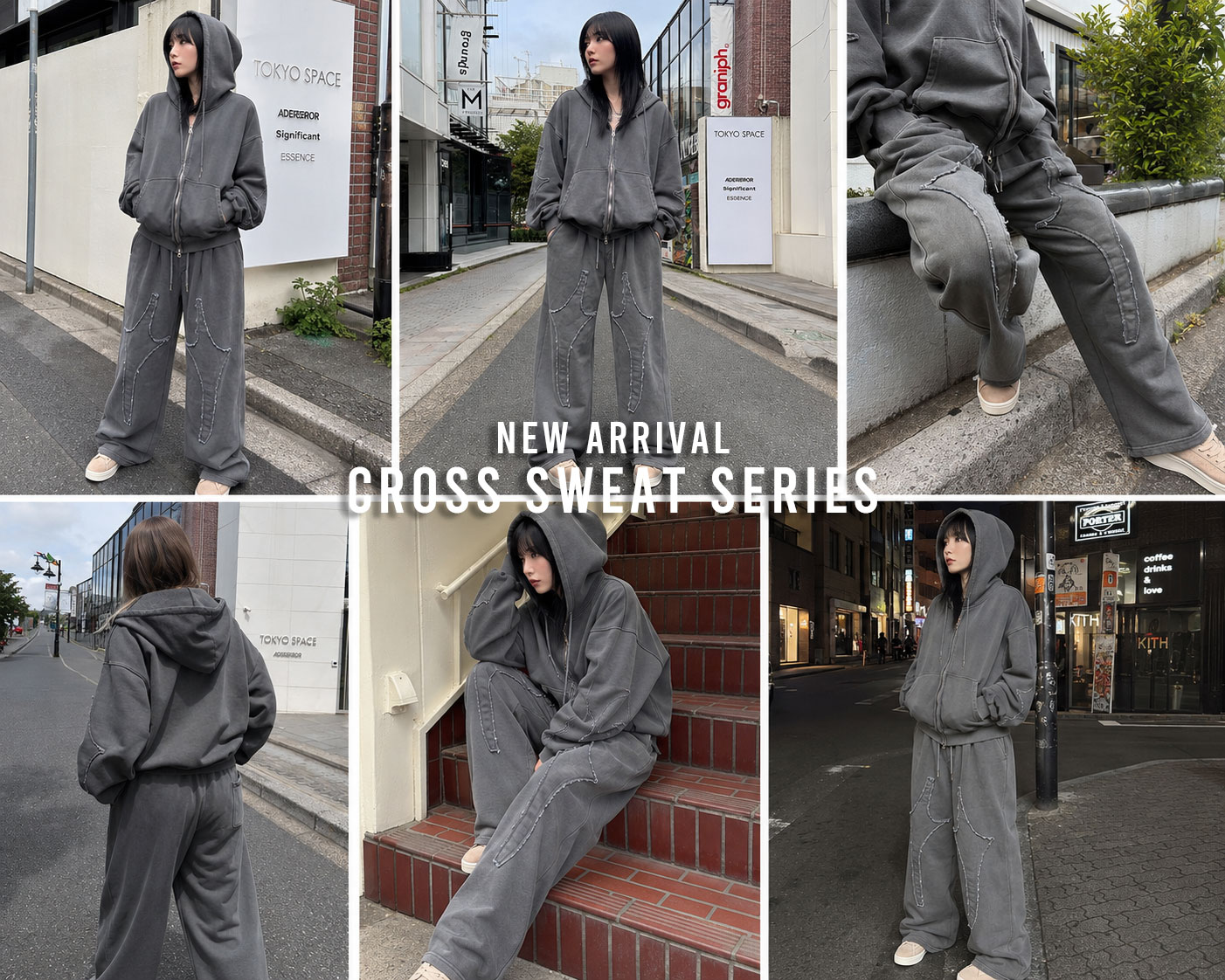 LIMITED STOCK 大人気のクロススウェットシリーズが残りわずか