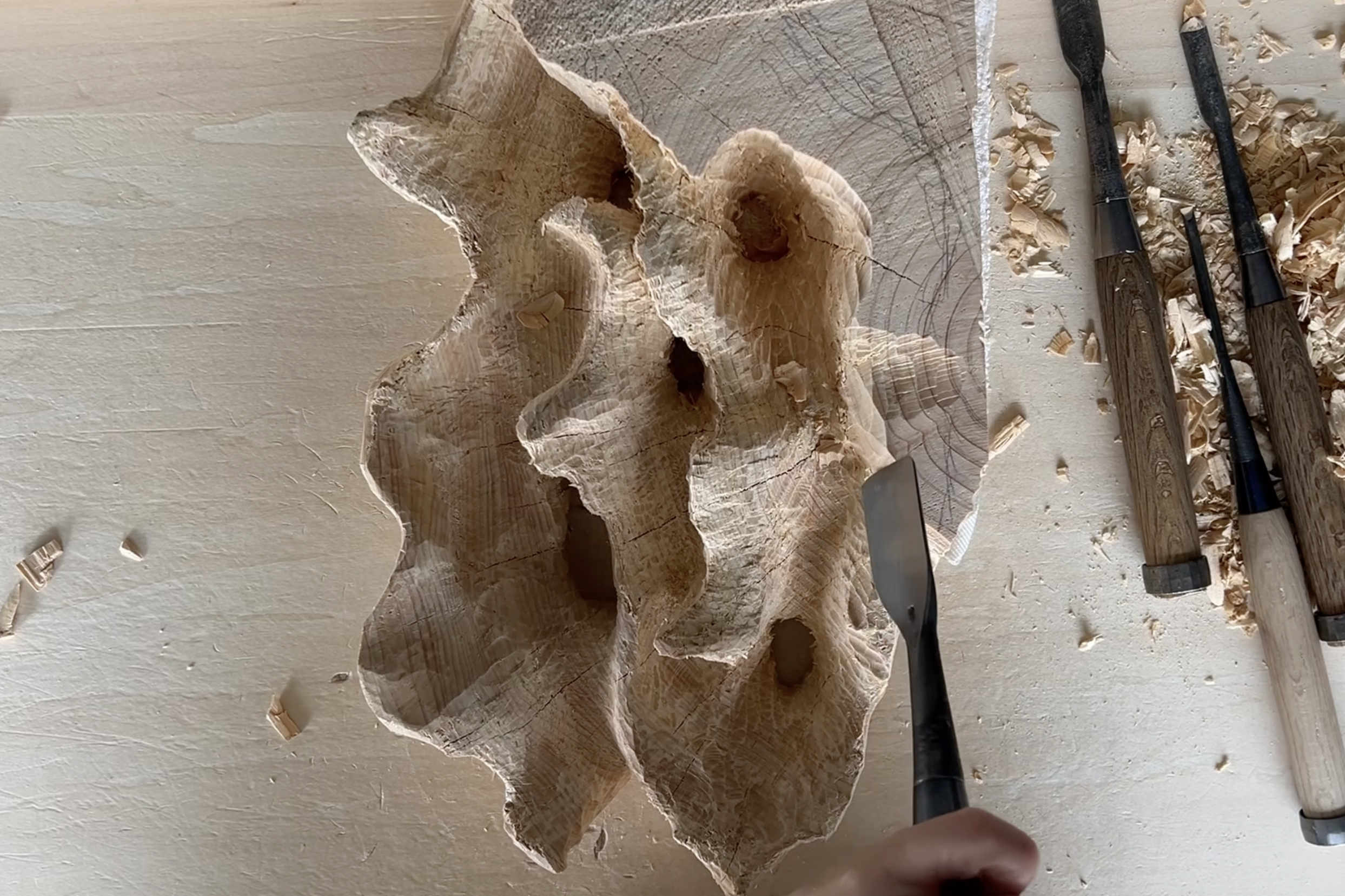 Importance of keeping chisels sharp