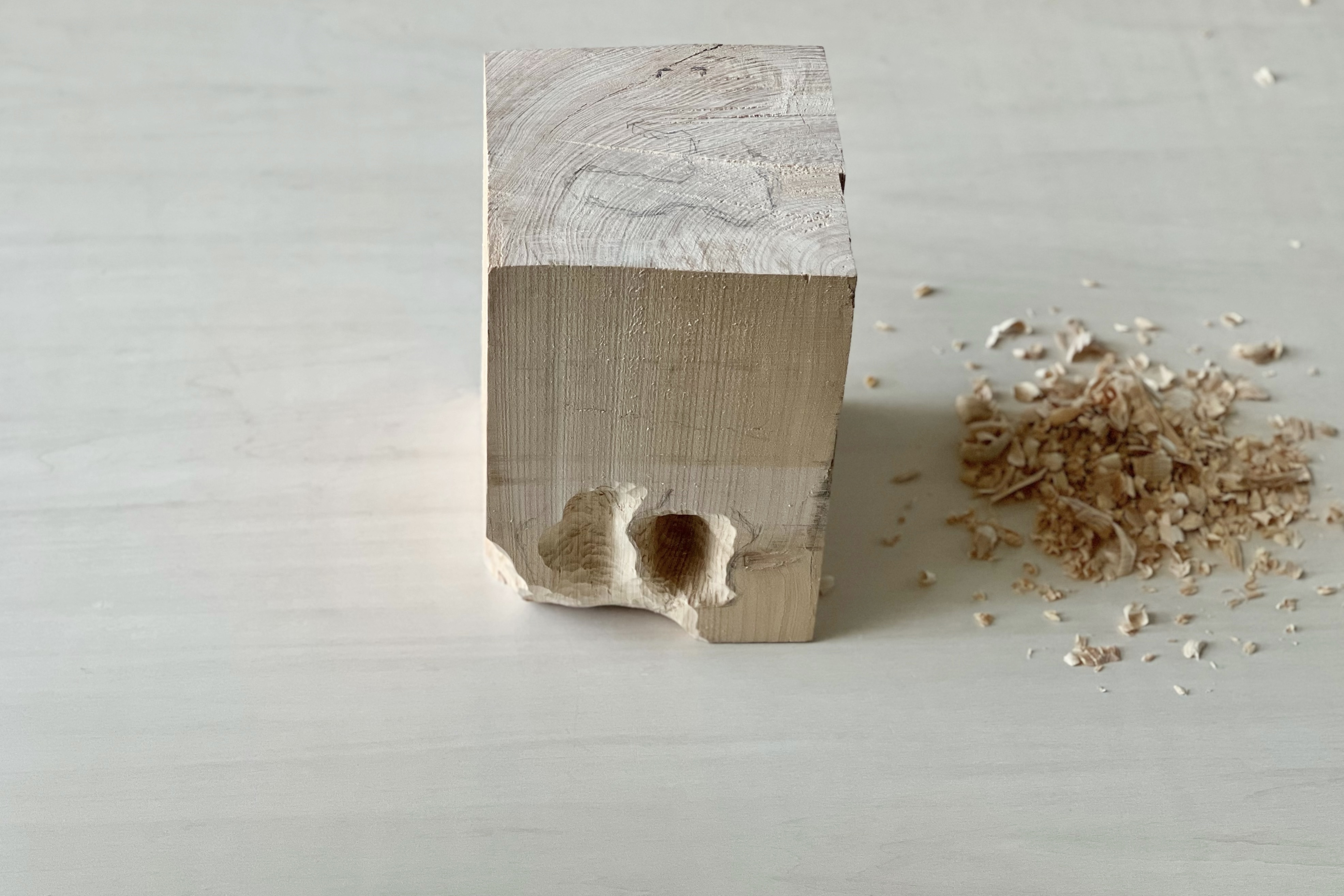 Well-dried cypress wood
