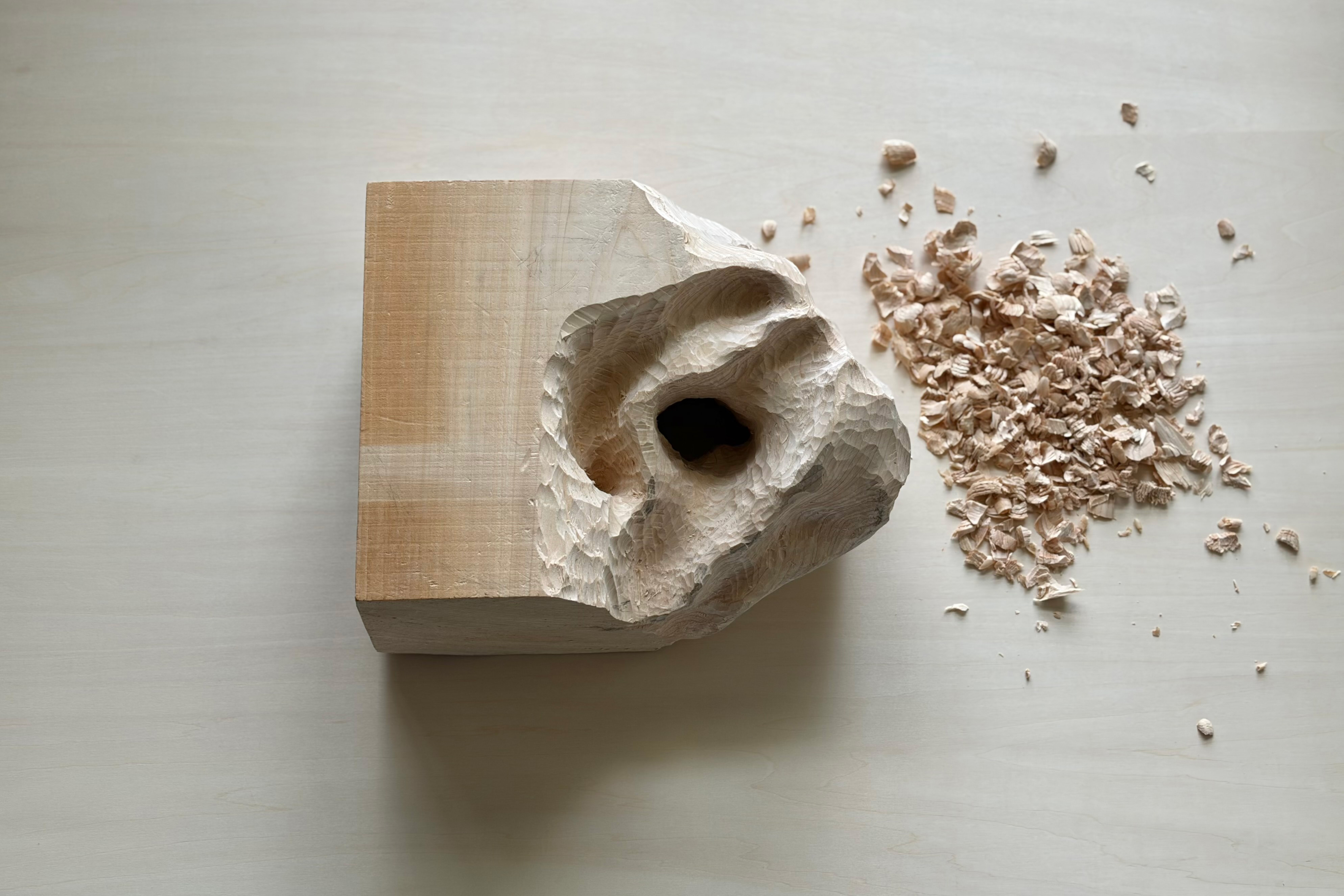 Subtractive sculpting and additive sculpting