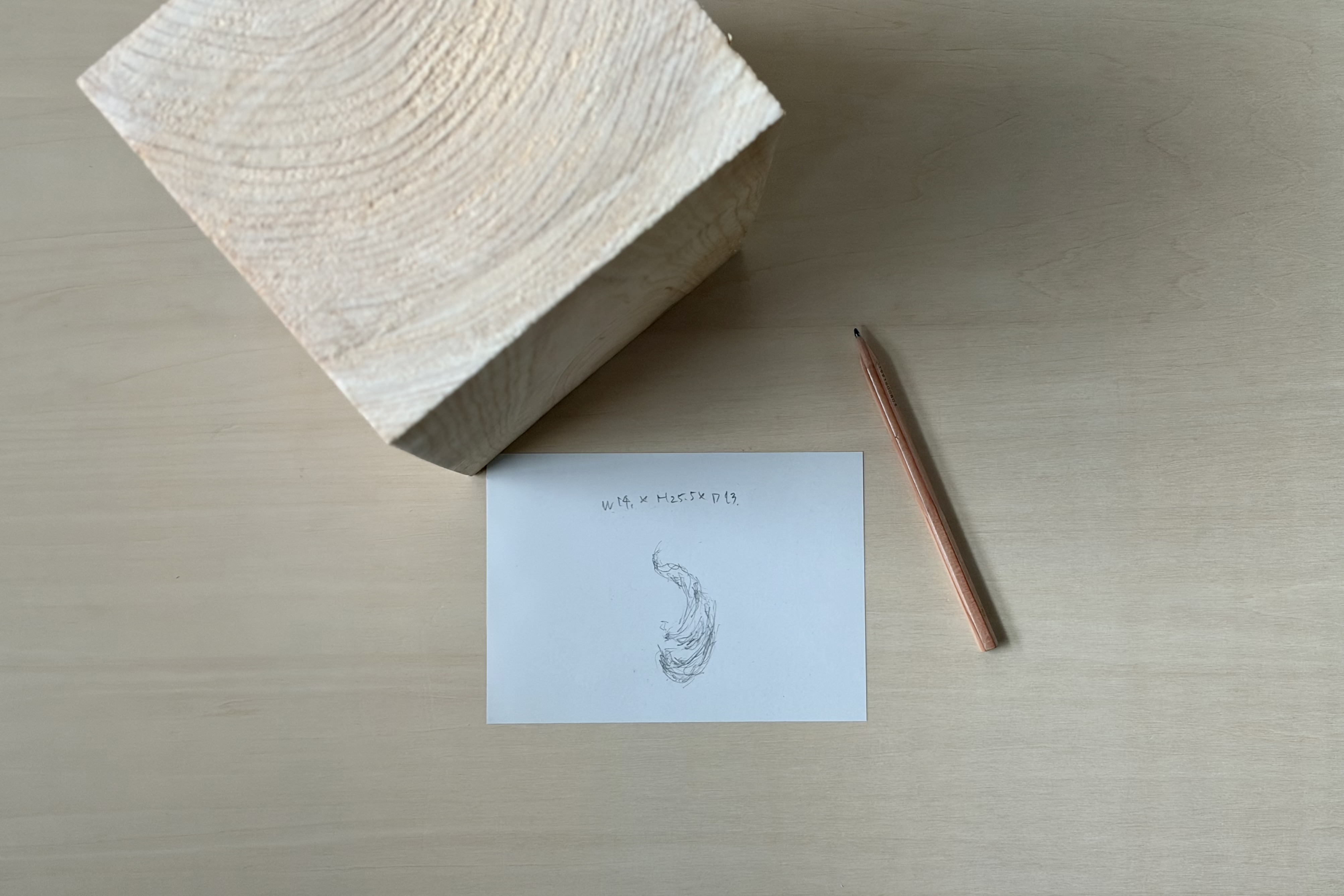 Cedar with a beautiful twist and a large hollow