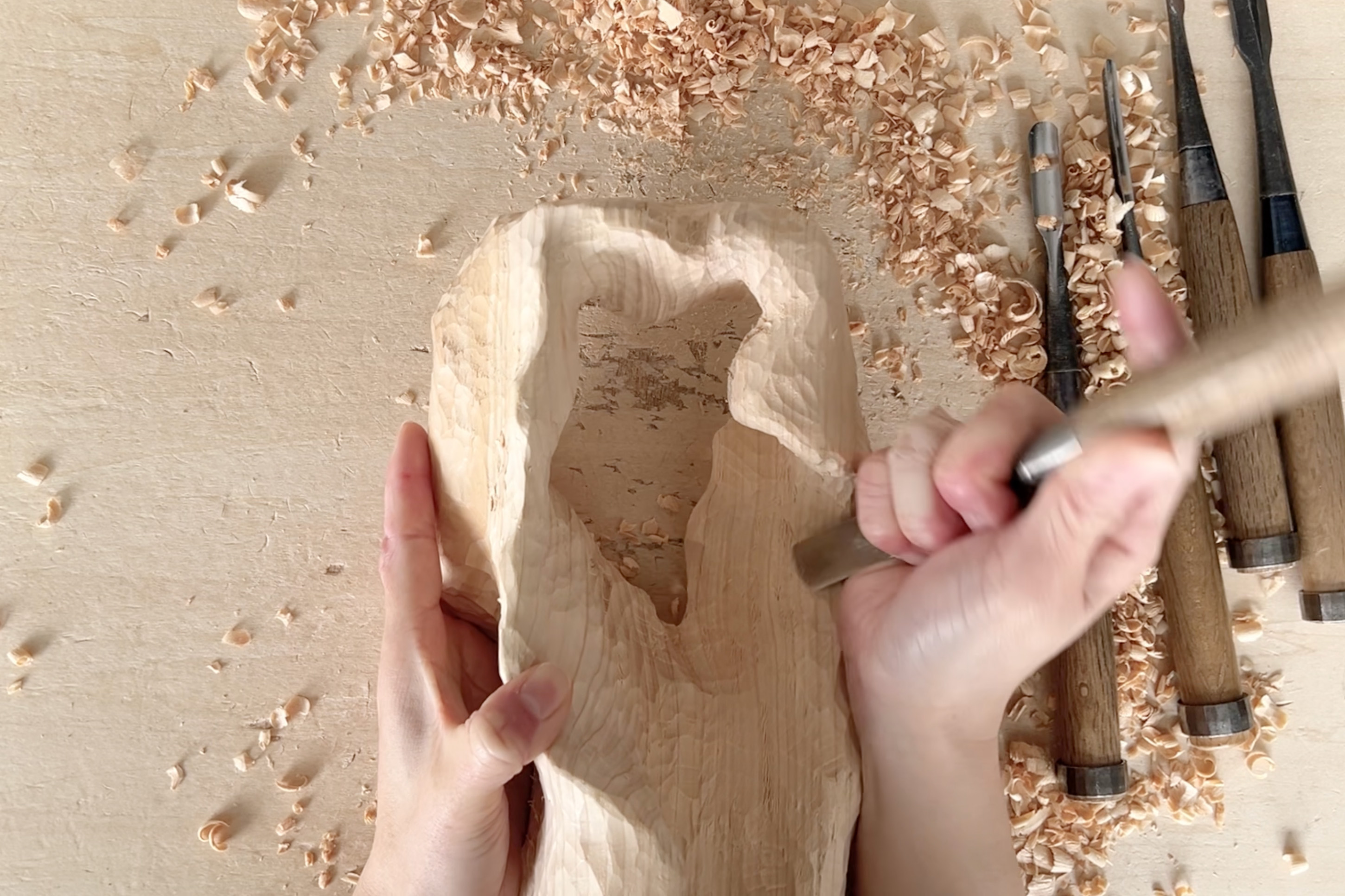 Making the internal space larger and wider