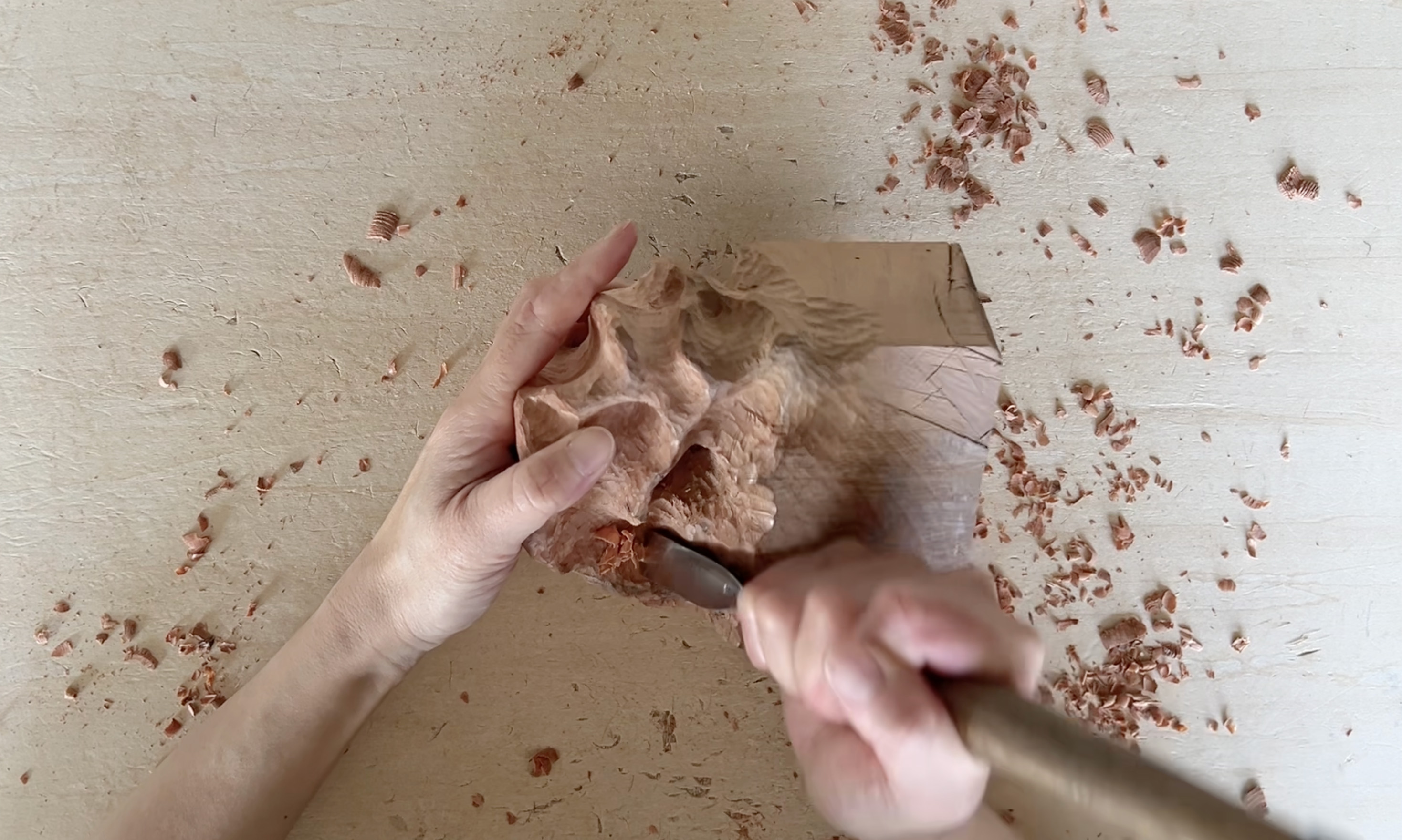 The advantages of using hard wood for carving