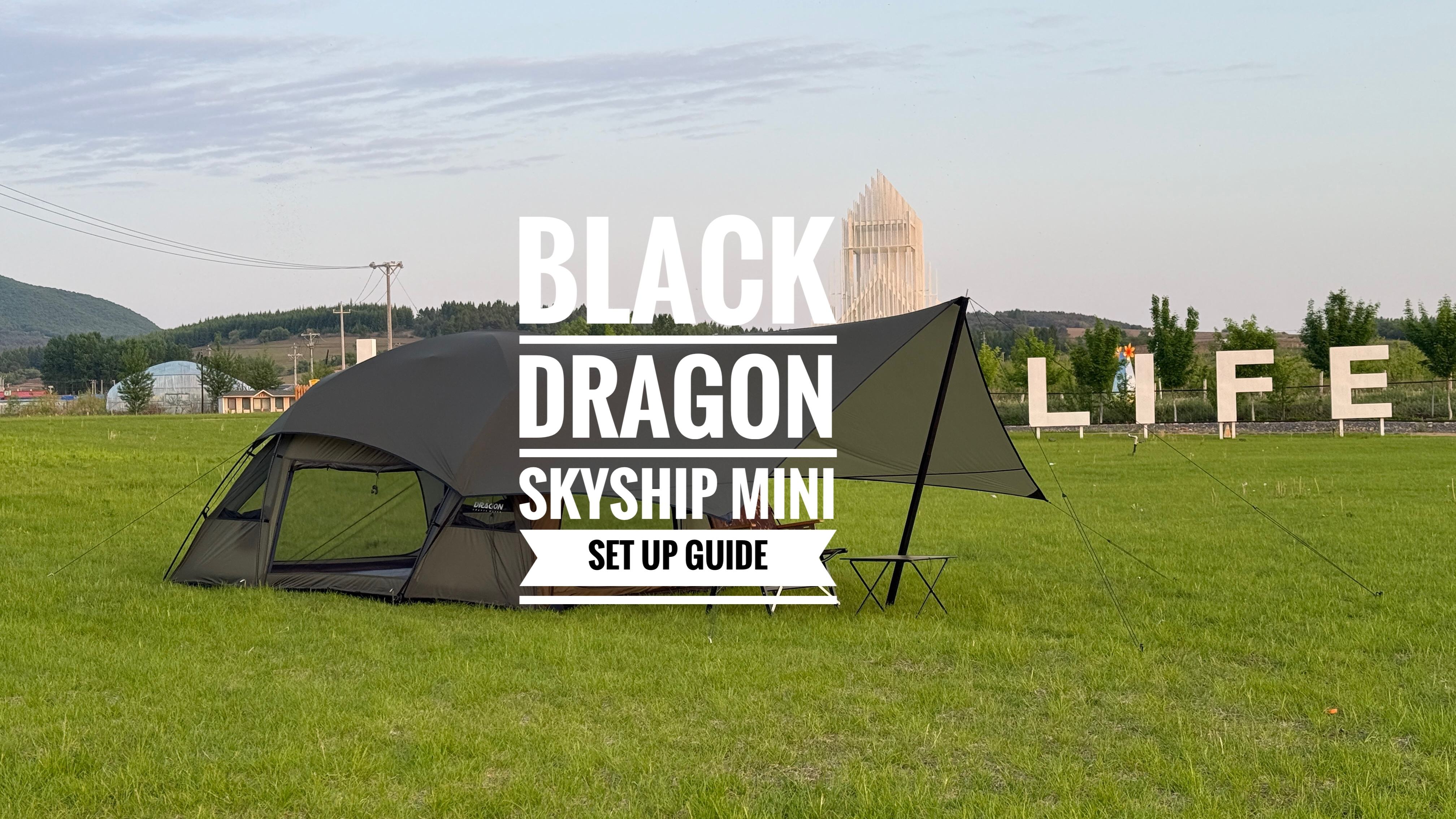 Black Dragon SKYSHIP MINI setup video [Skyship min