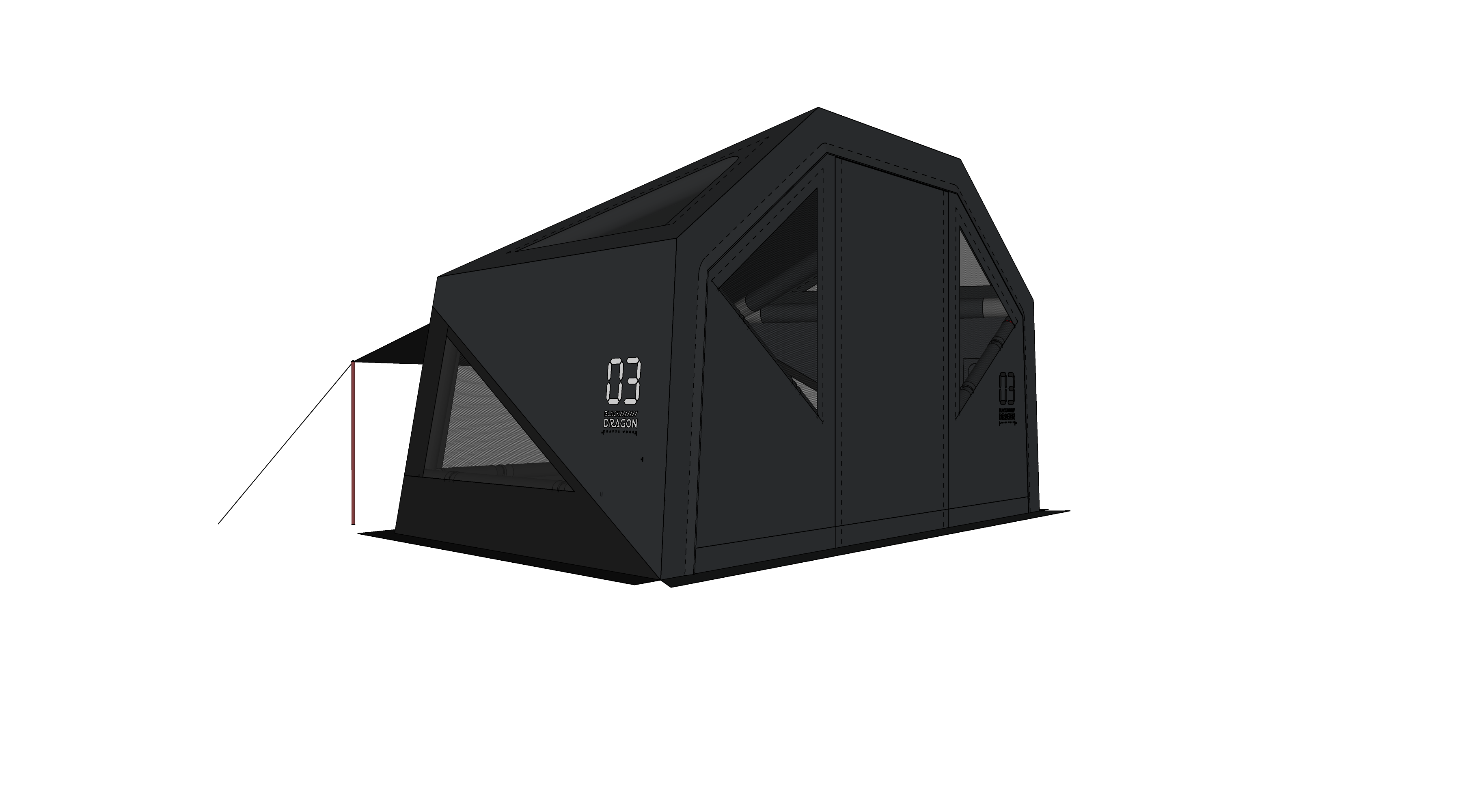 BLACK DRAGONの最新モデル「03 星宿 (STAR)」テントがまもなく登場！
