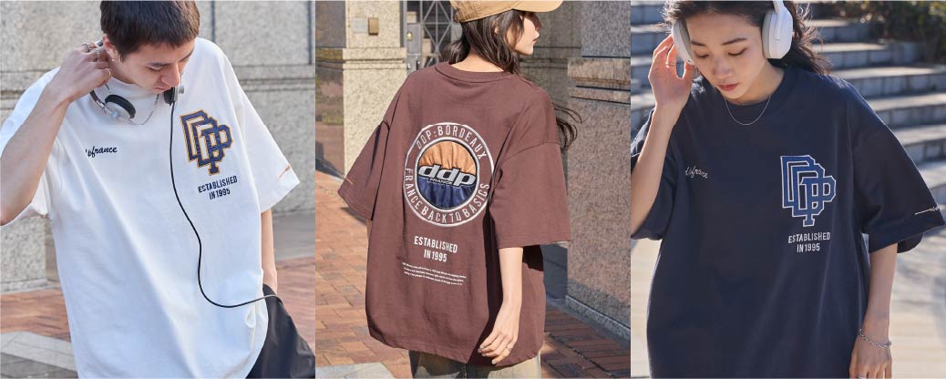 MONO-MART×ddp別注　ビッグシルエット半袖Tシャツ　新色追加し販売中！