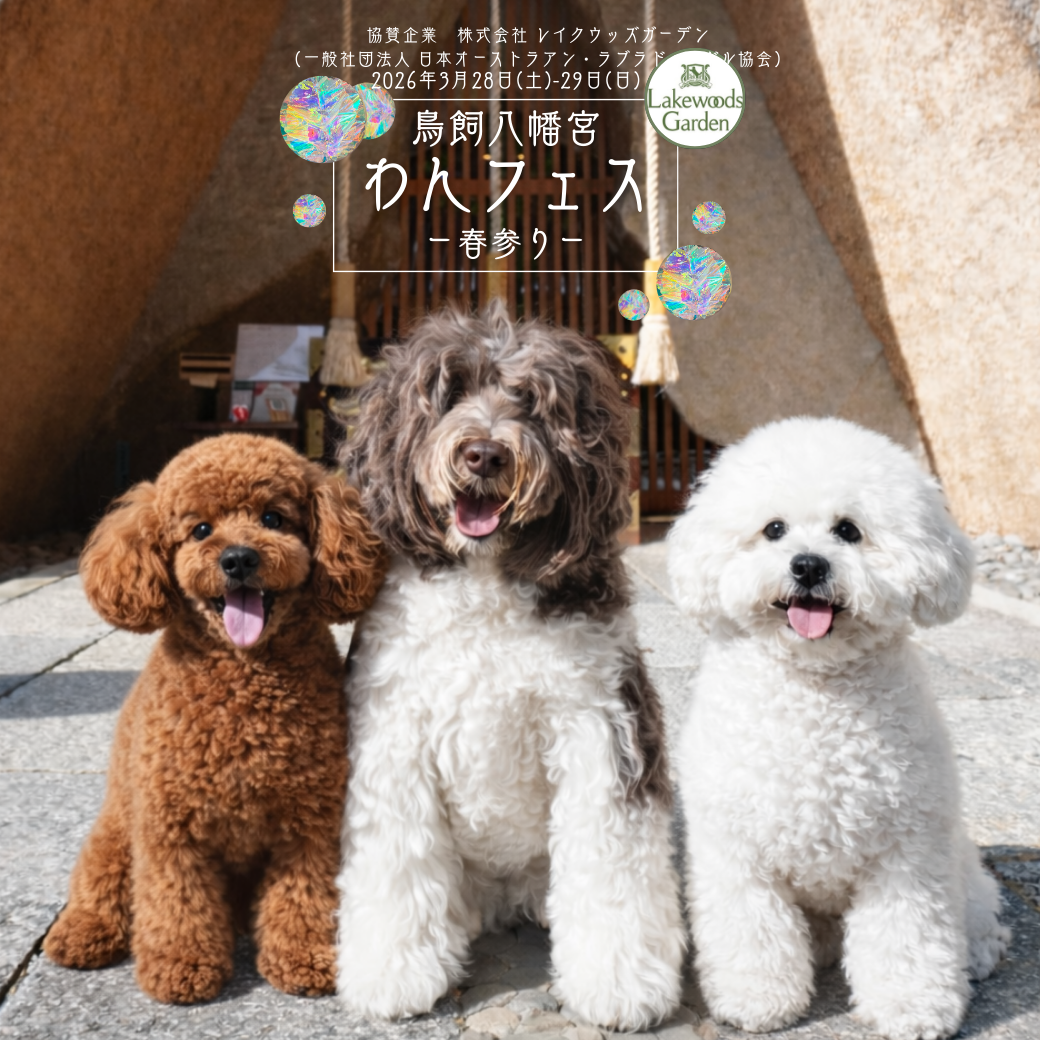 3月28(土)-29(日)鳥飼八幡宮わんフェスー春参りー開催のお知らせ