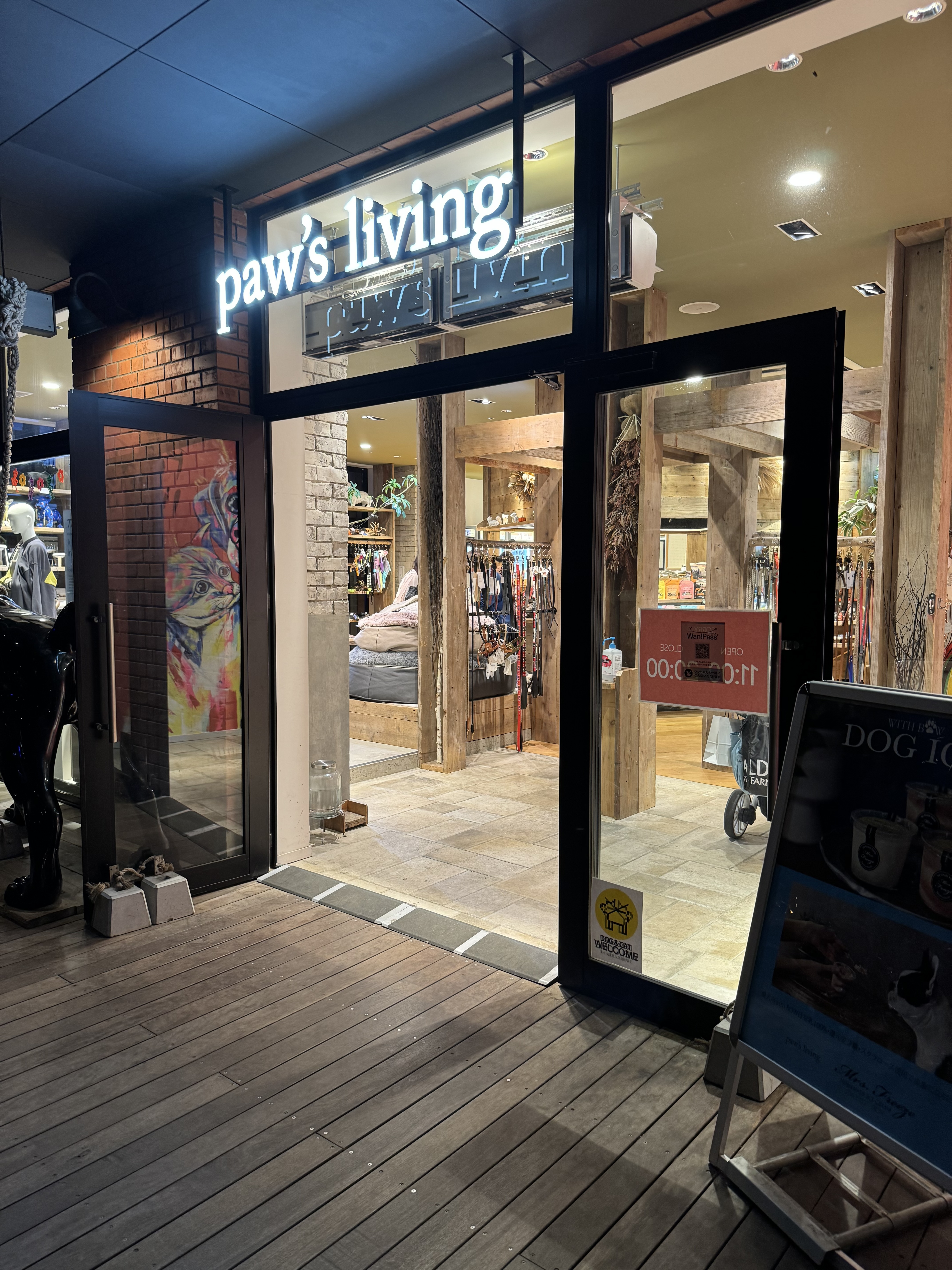 POPUPのお知らせ「【神奈川】paw's living マリン&ウォーク横浜店」