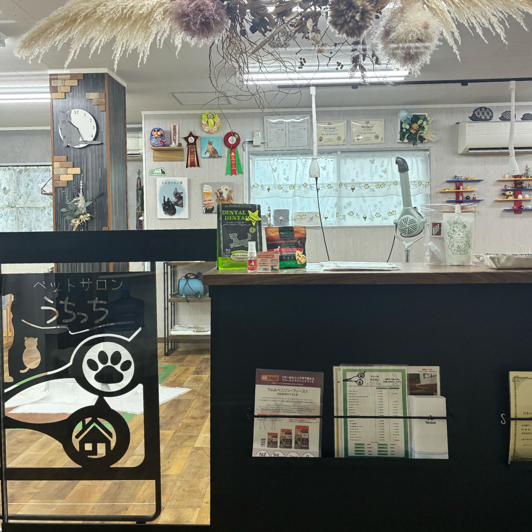 神奈川県横浜市 ペットサロンうちっち お取り扱い店舗のお知らせ