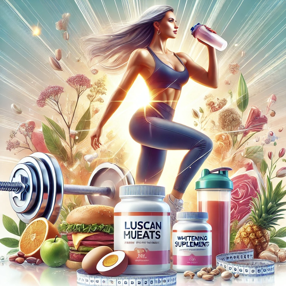 筋トレ食材と美白サプリで内側からも外側からも輝く自分に！💪✨
