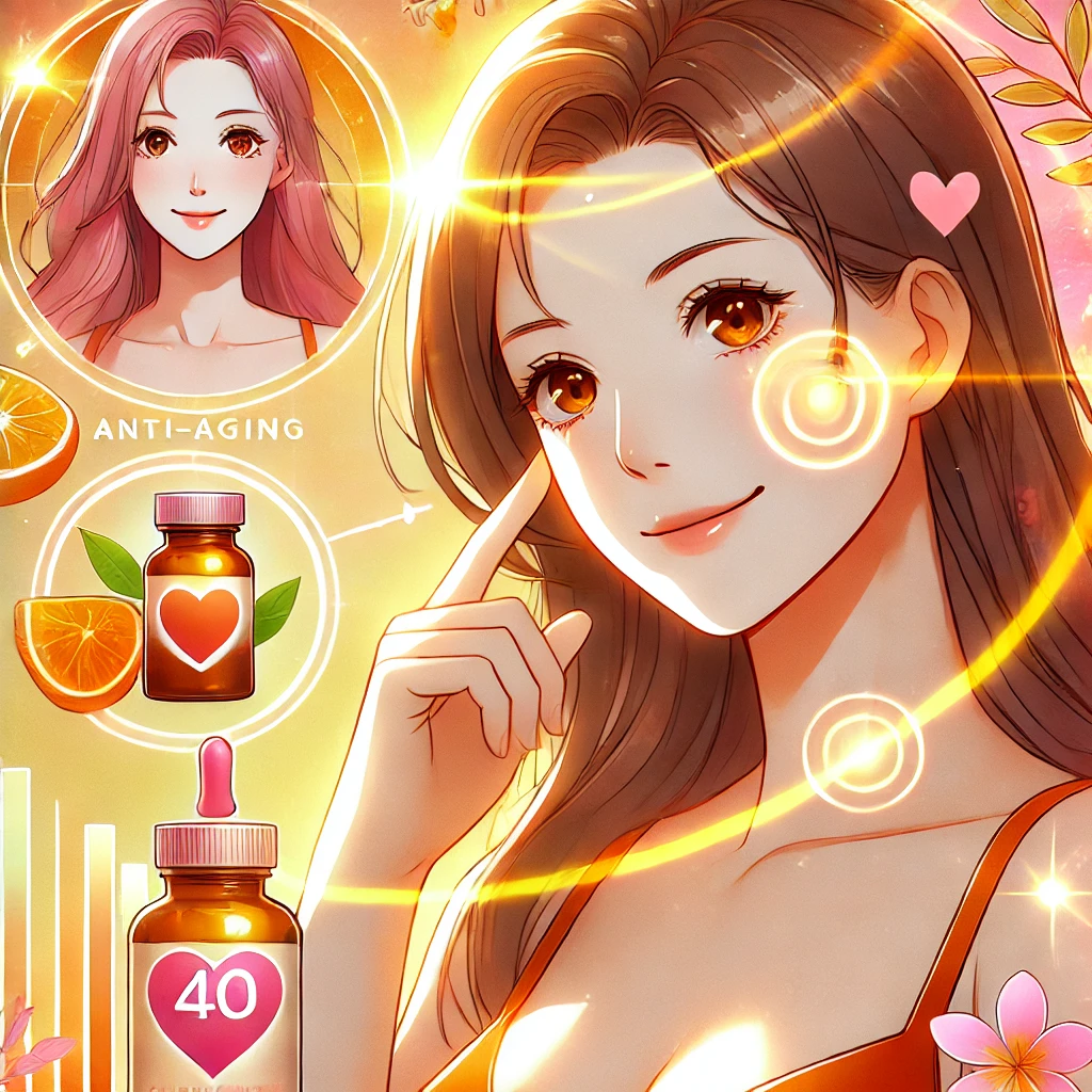 40代から始める！美しさを保つためのアンチエイジングサプリメント✨💖