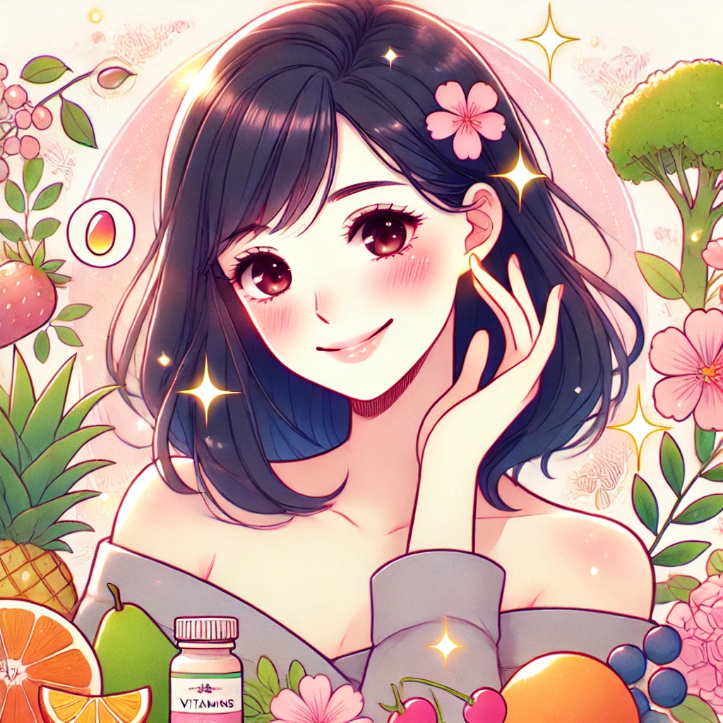 美肌を手に入れるための食事法とサプリメント🍊