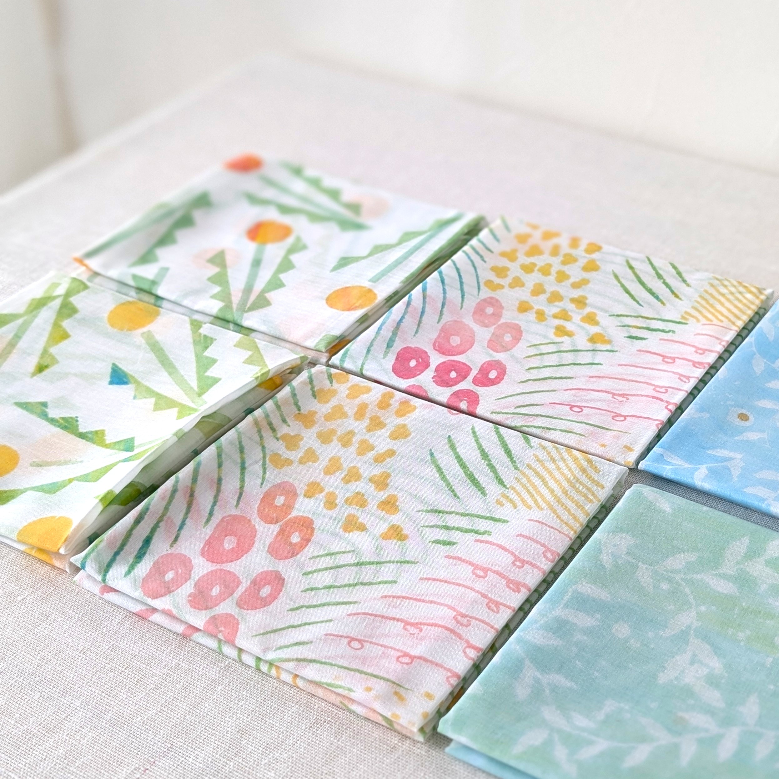 遊び心と上品さが躍るような布たち／sobani やすいともみさん