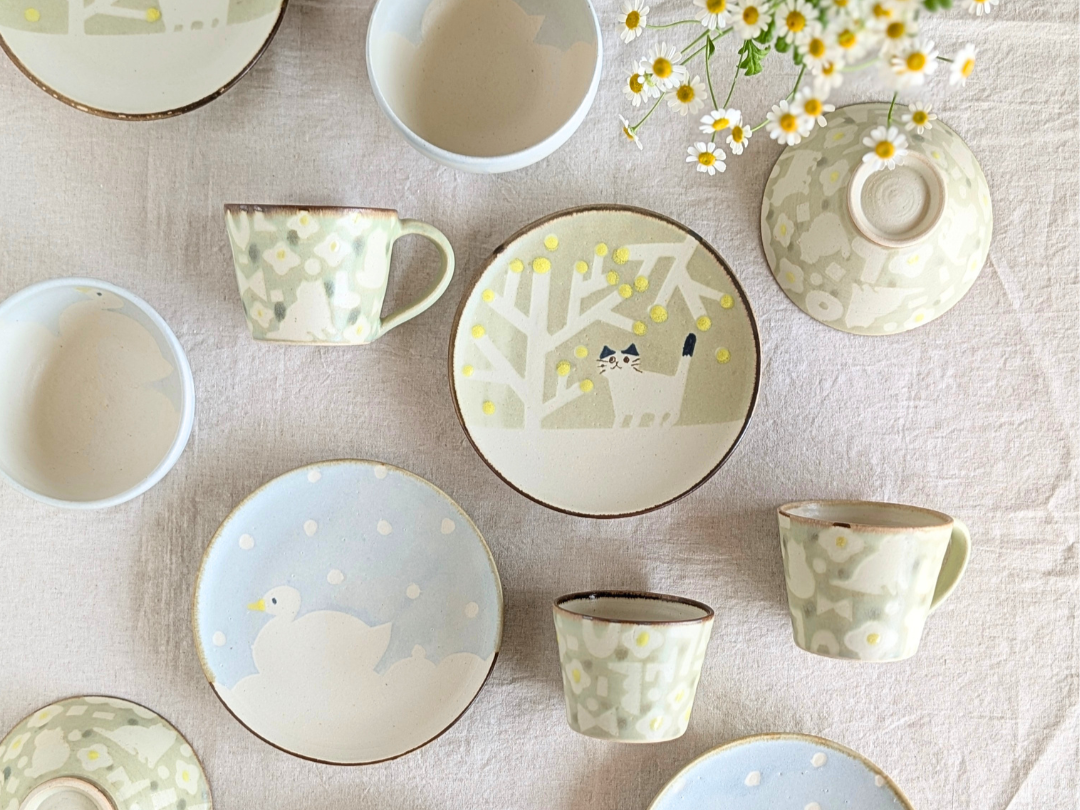 【作家もののかわいい陶器】陶芸家・佐藤牧子さんのうつわ