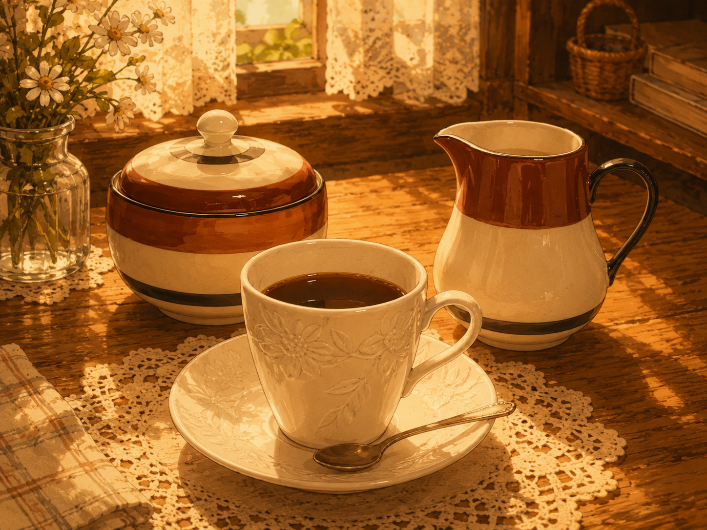朝のおうちカフェに使いたいグッズ｜気分を整えるカップと小物
