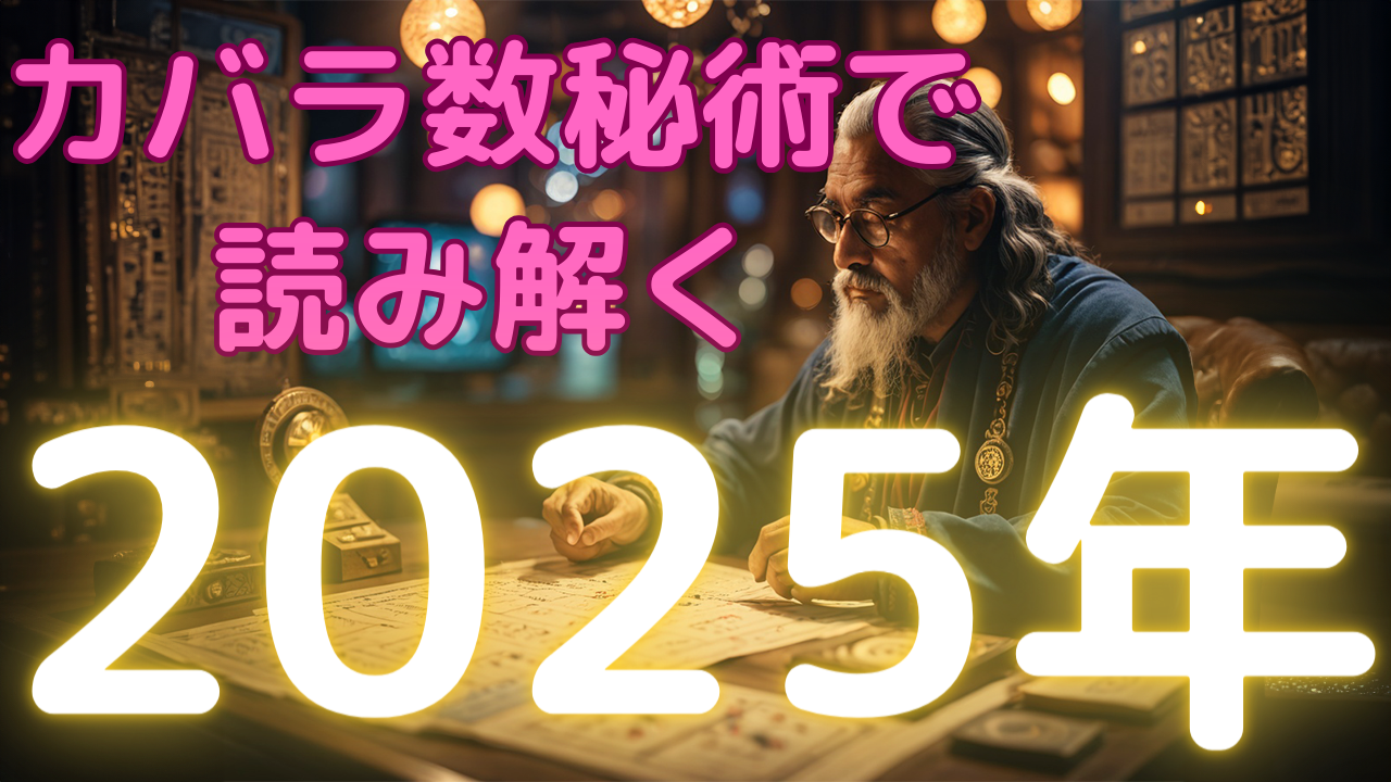 カバラ数秘術で読み解く2025年