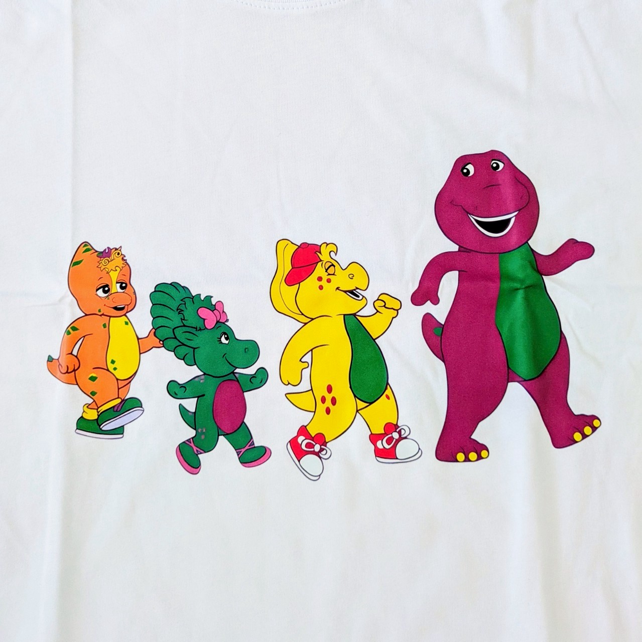 📢 Barney Tee かわゆいの追加💜💚💛🧡