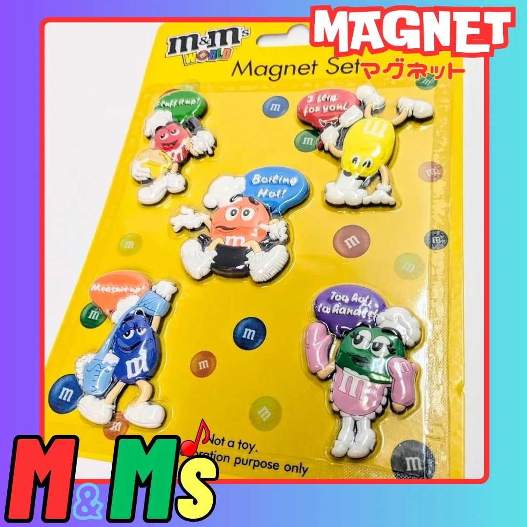 📢 m&m‘s またまた可愛いの入荷🔵🟠🟡🟢🔴