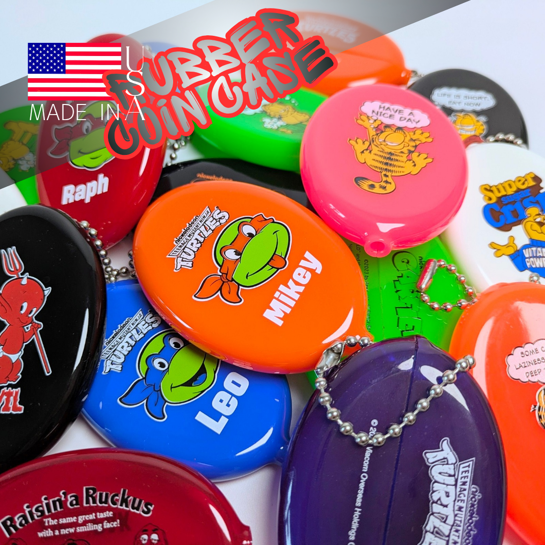 📢 キーホルダーとしも◎ラバーコインケース入荷🇺🇸