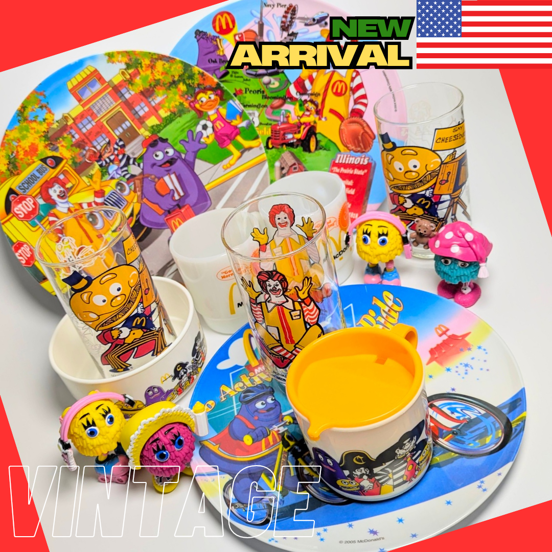 📢 McDonald'sのビンテージもの入荷🇺🇸🍟🇺🇸🍔