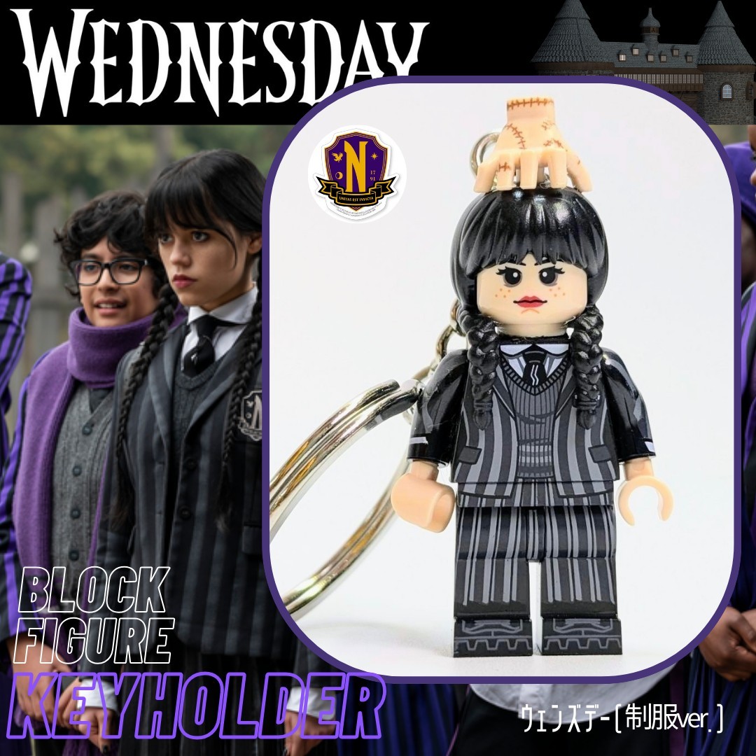 📢 ブロックフィギュアキーホルダー待望の再入荷🇺🇸